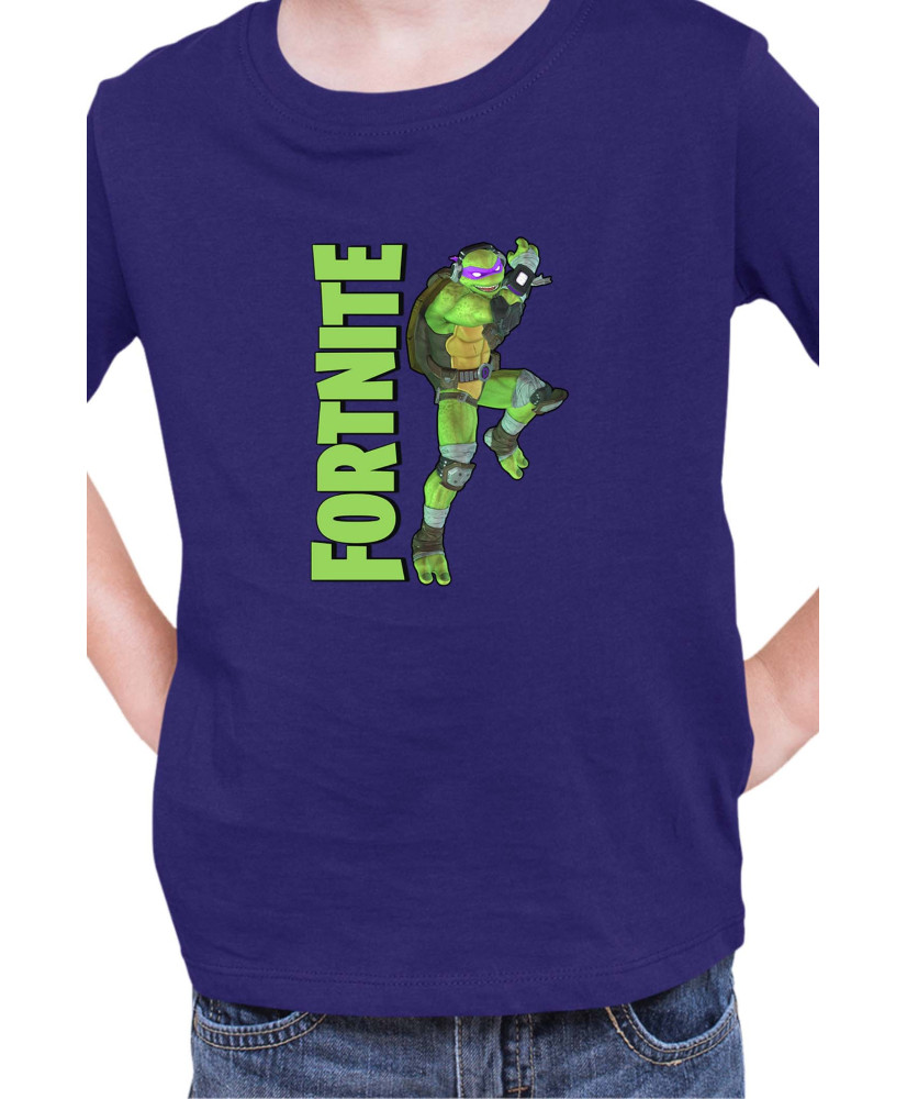 Детска Тениска Fortnite Battle Royal Epic Game Skin Tmnt Donatello