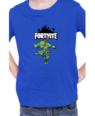 Детска Тениска Fortnite Battle Royal Epic Game Skin Tmnt Michelangelo