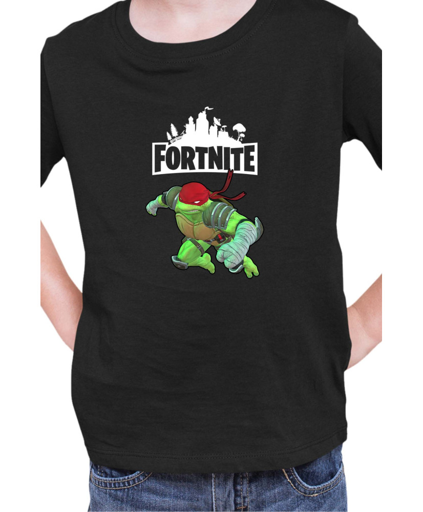 Детска Тениска Fortnite Battle Royal Epic Game Skin Tmnt Raphael