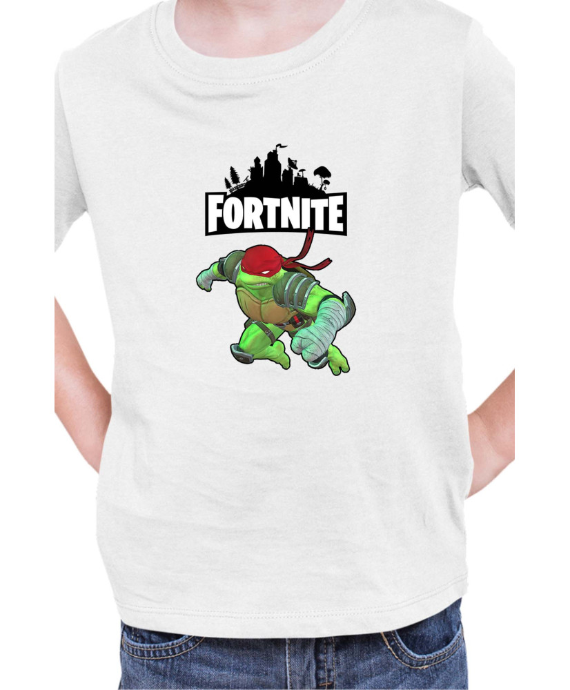 Детска Тениска Fortnite Battle Royal Epic Game Skin Tmnt Raphael