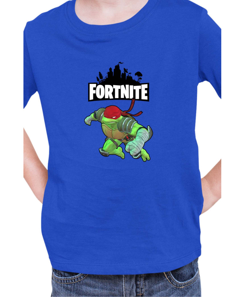 Детска Тениска Fortnite Battle Royal Epic Game Skin Tmnt Raphael