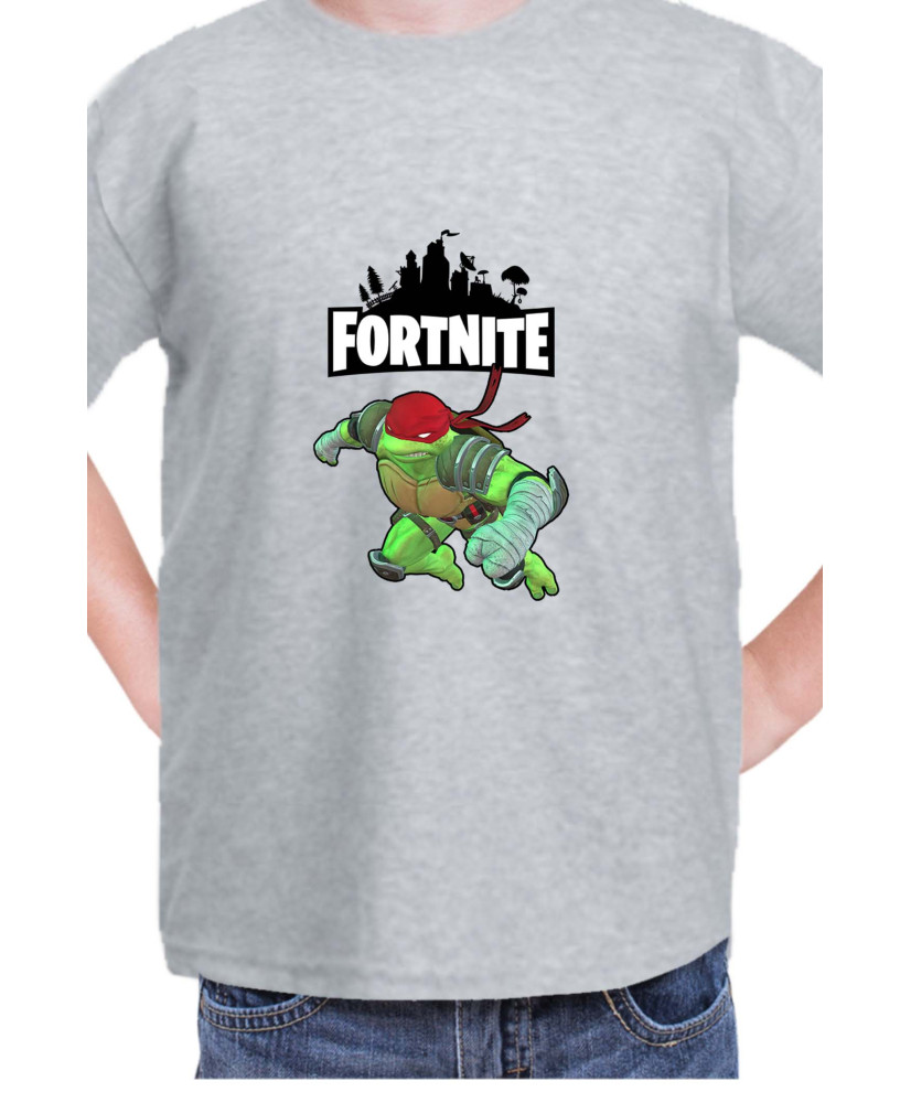 Детска Тениска Fortnite Battle Royal Epic Game Skin Tmnt Raphael
