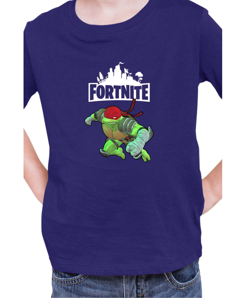 Детска Тениска Fortnite Battle Royal Epic Game Skin Tmnt Raphael
