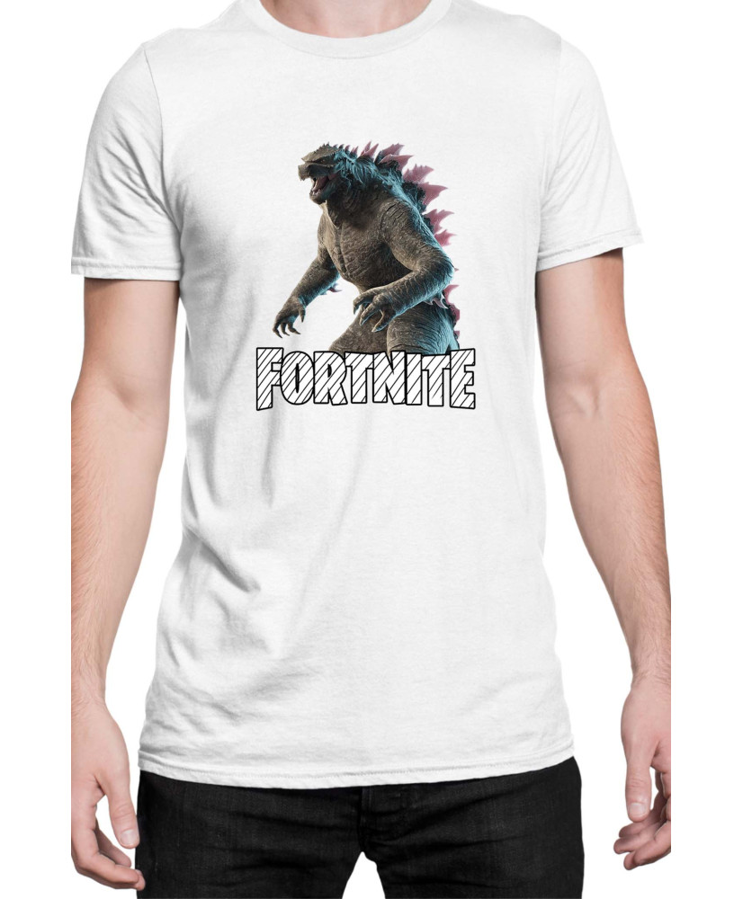 Мъжка Тениска Fortnite Battle Royal Epic Game Skin Godzilla