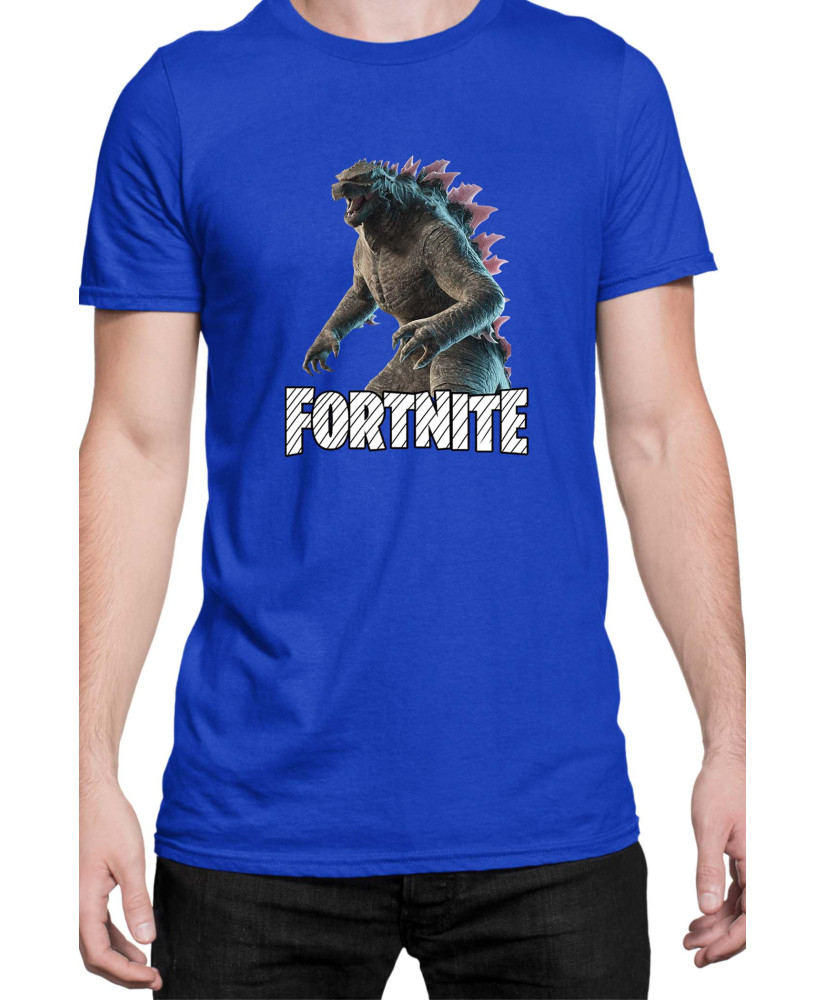 Мъжка Тениска Fortnite Battle Royal Epic Game Skin Godzilla
