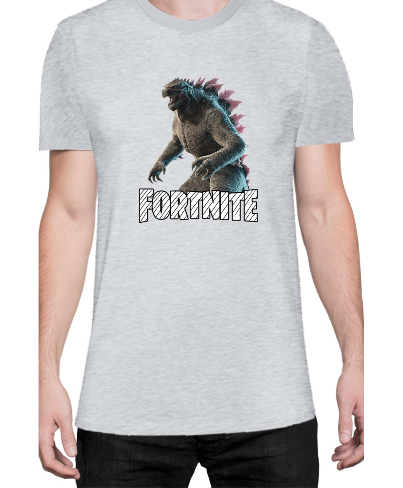 Мъжка Тениска Fortnite Battle Royal Epic Game Skin Godzilla