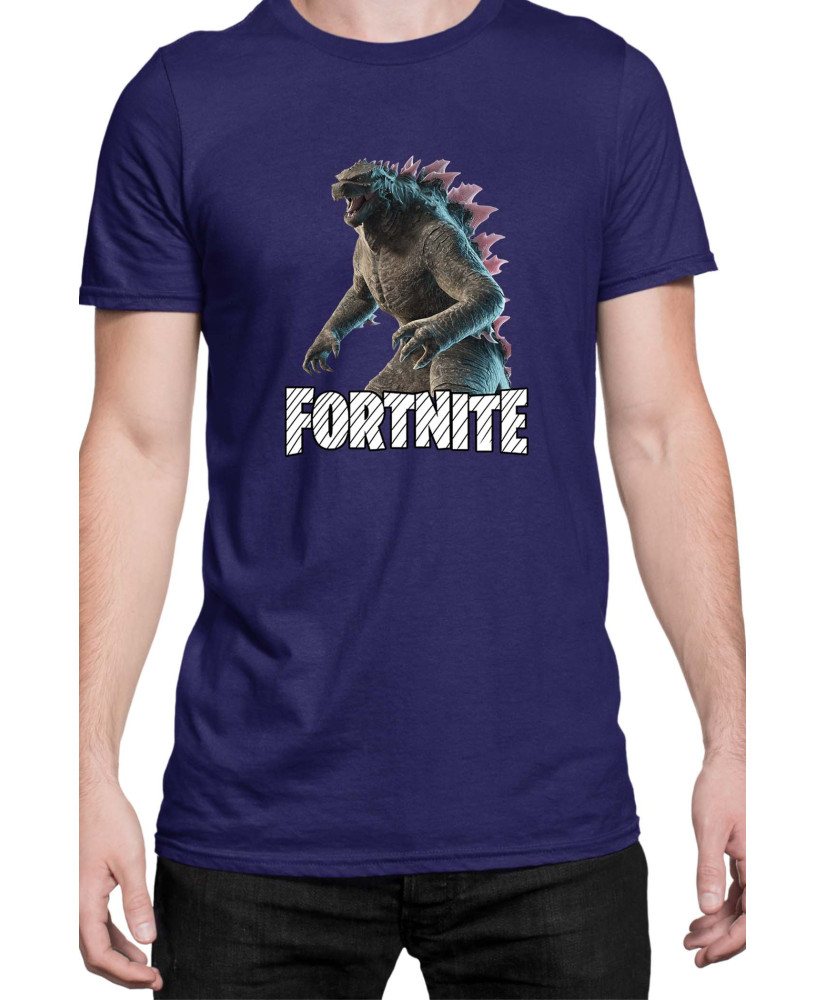 Мъжка Тениска Fortnite Battle Royal Epic Game Skin Godzilla