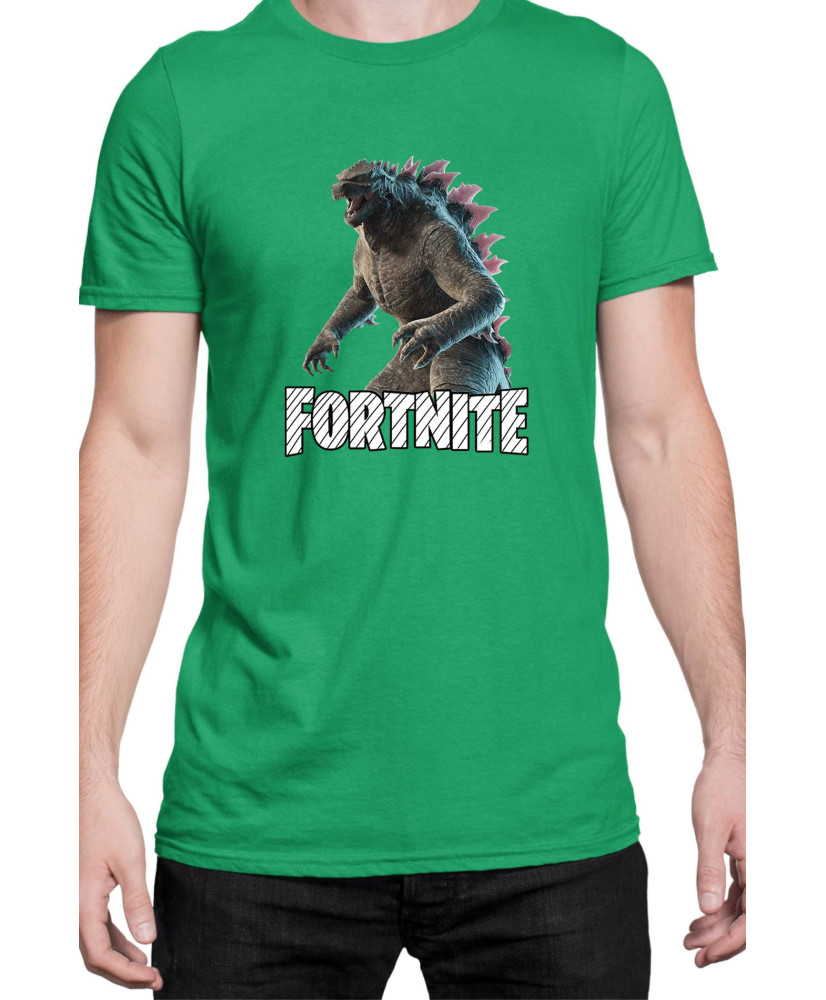 Мъжка Тениска Fortnite Battle Royal Epic Game Skin Godzilla