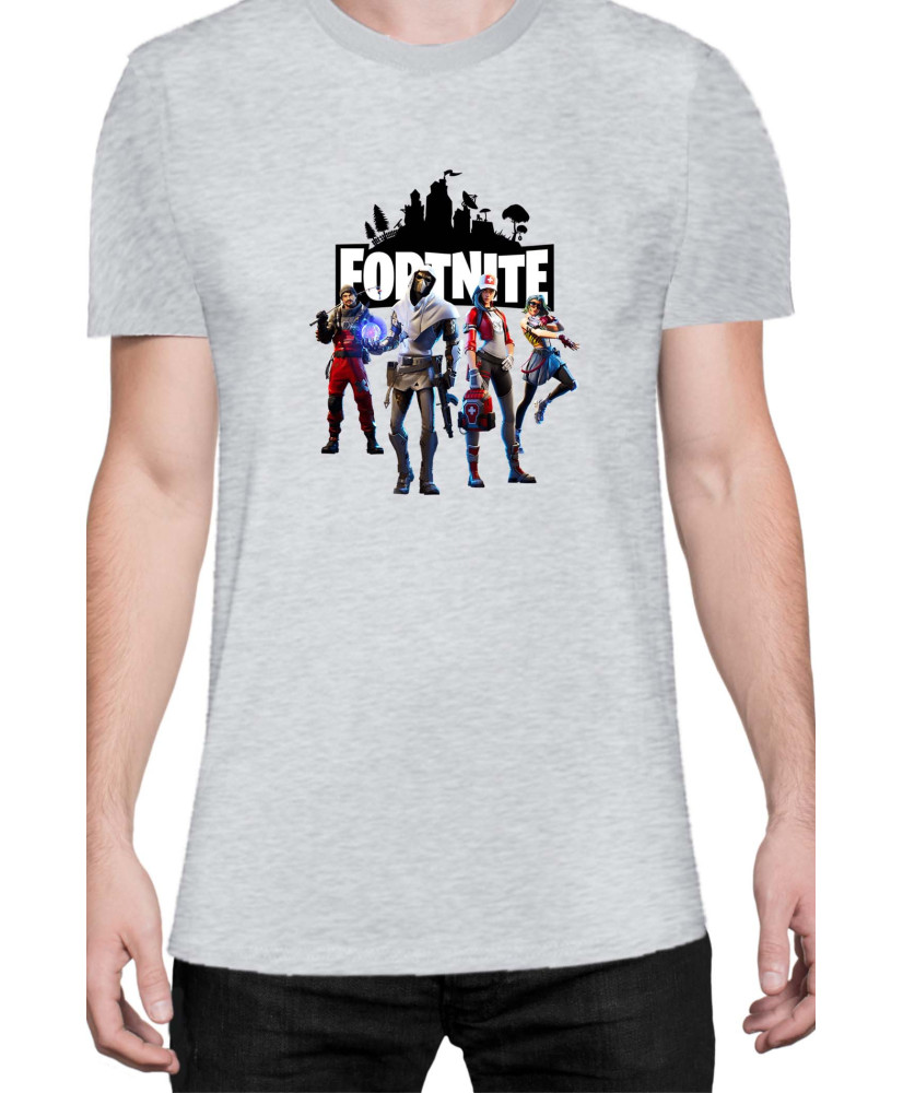 Мъжка Тениска Fortnite Battle Royal Epic Game Skin Great Four