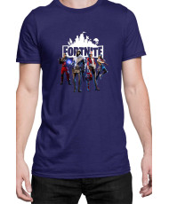Мъжка Тениска Fortnite Battle Royal Epic Game Skin Great Four