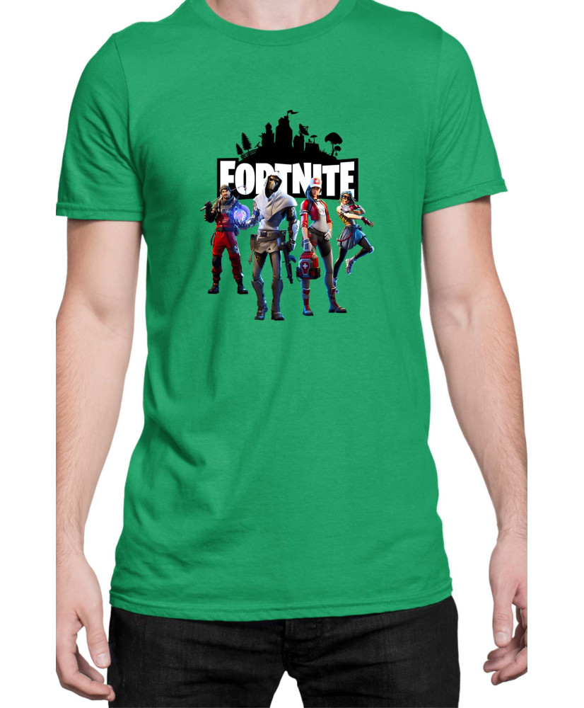 Мъжка Тениска Fortnite Battle Royal Epic Game Skin Great Four