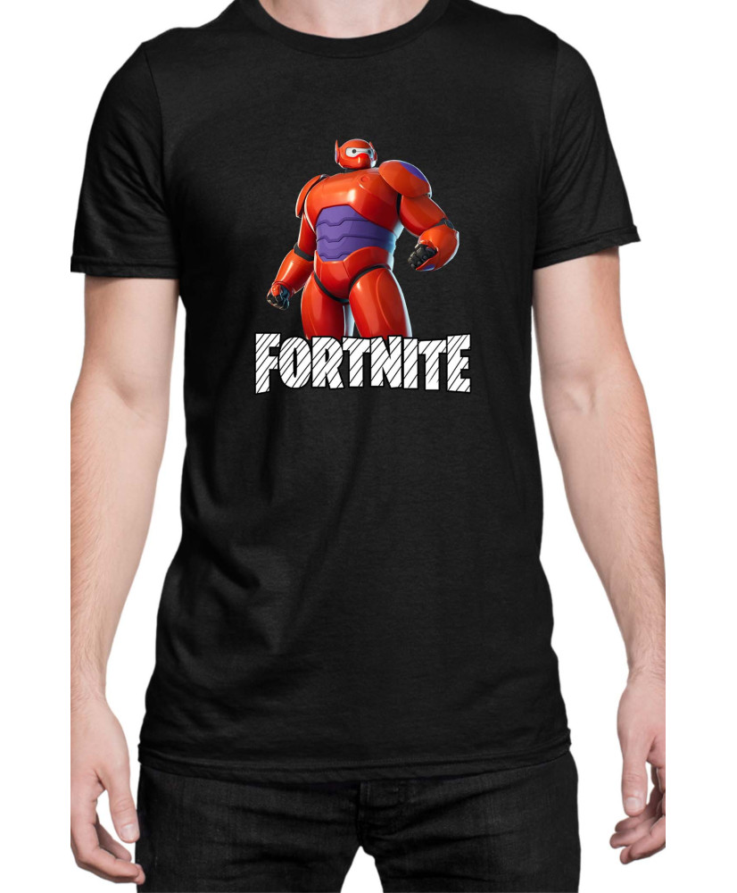Мъжка Тениска Fortnite Battle Royal Epic Game Skin Hero Baymax