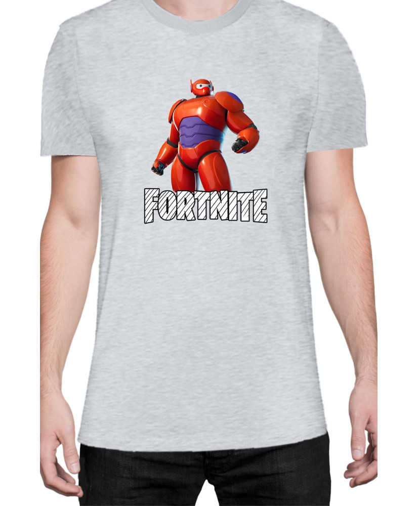 Мъжка Тениска Fortnite Battle Royal Epic Game Skin Hero Baymax