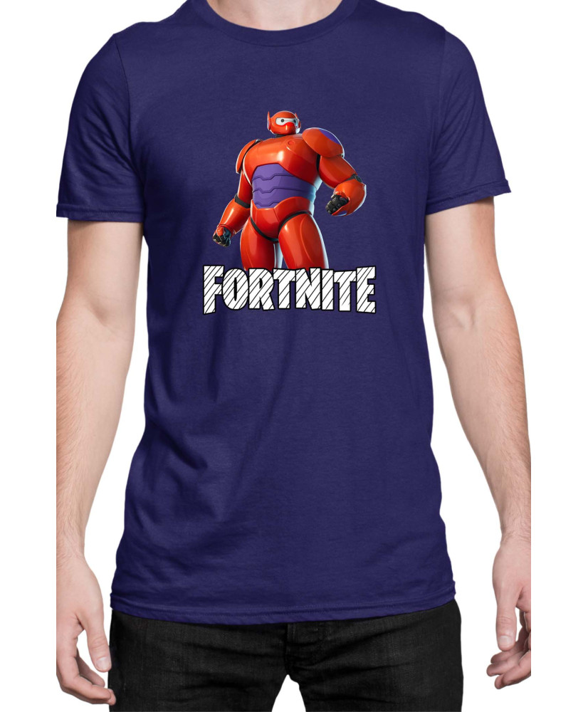 Мъжка Тениска Fortnite Battle Royal Epic Game Skin Hero Baymax