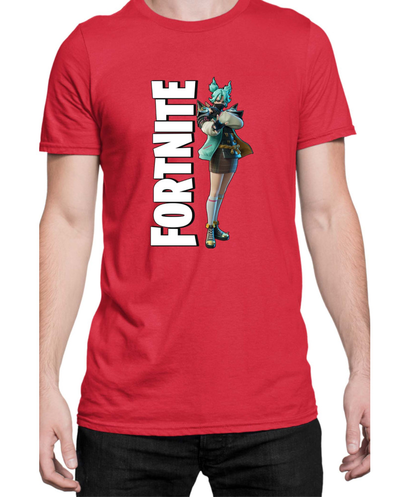 Мъжка Тениска Fortnite Battle Royal Epic Game Skin Jade 02