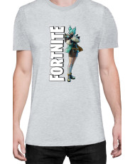 Мъжка Тениска Fortnite Battle Royal Epic Game Skin Jade 02
