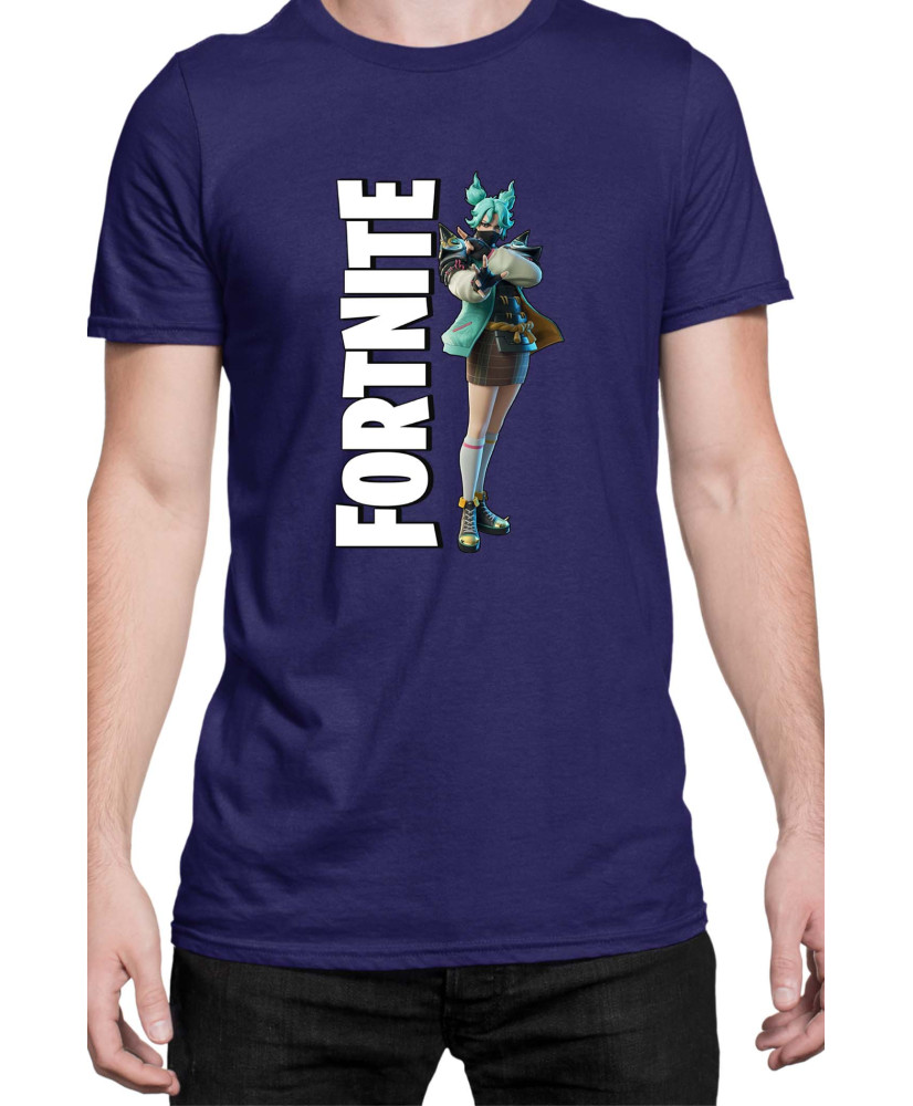 Мъжка Тениска Fortnite Battle Royal Epic Game Skin Jade 02