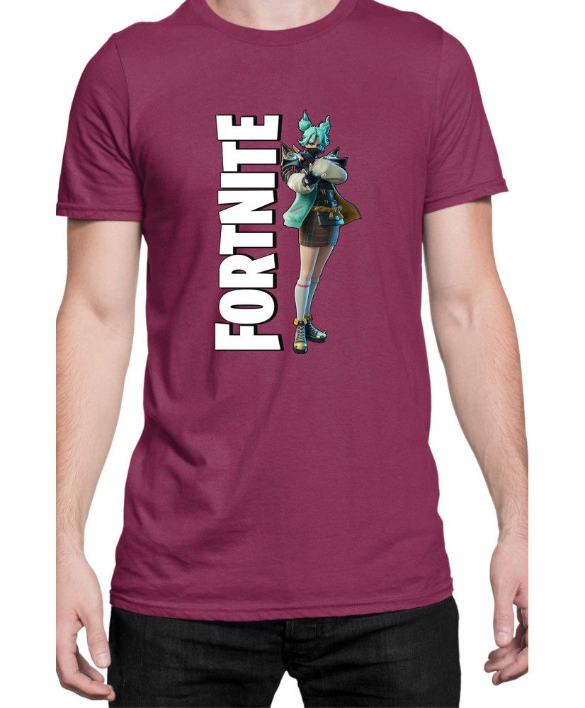 Мъжка Тениска Fortnite Battle Royal Epic Game Skin Jade 02