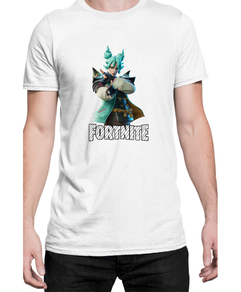Мъжка Тениска Fortnite Battle Royal Epic Game Skin Jade 01
