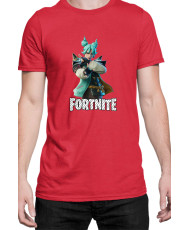 Мъжка Тениска Fortnite Battle Royal Epic Game Skin Jade 01
