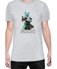 Мъжка Тениска Fortnite Battle Royal Epic Game Skin Jade 01