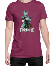 Мъжка Тениска Fortnite Battle Royal Epic Game Skin Jade 01