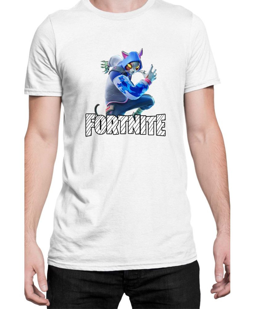 Мъжка Тениска Fortnite Battle Royal Epic Game Skin Nyanja 02
