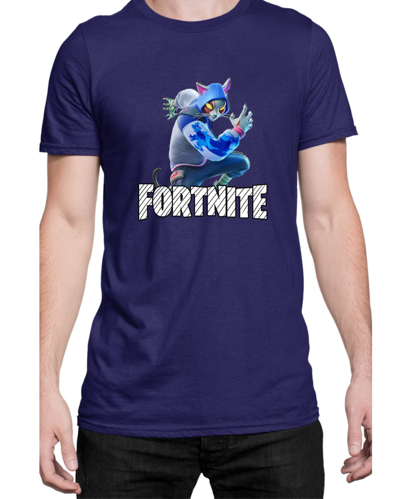 Мъжка Тениска Fortnite Battle Royal Epic Game Skin Nyanja 02
