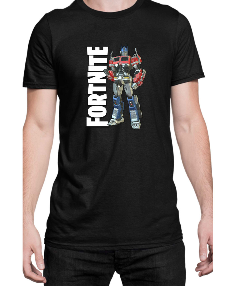Мъжка Тениска Fortnite Battle Royal Epic Game Skin Optimus Prime