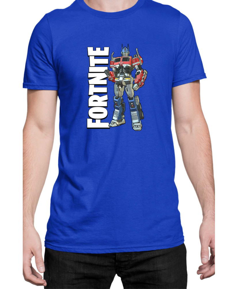Мъжка Тениска Fortnite Battle Royal Epic Game Skin Optimus Prime