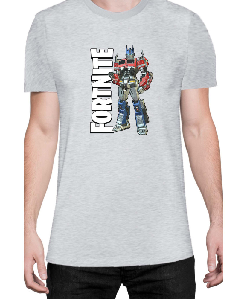 Мъжка Тениска Fortnite Battle Royal Epic Game Skin Optimus Prime