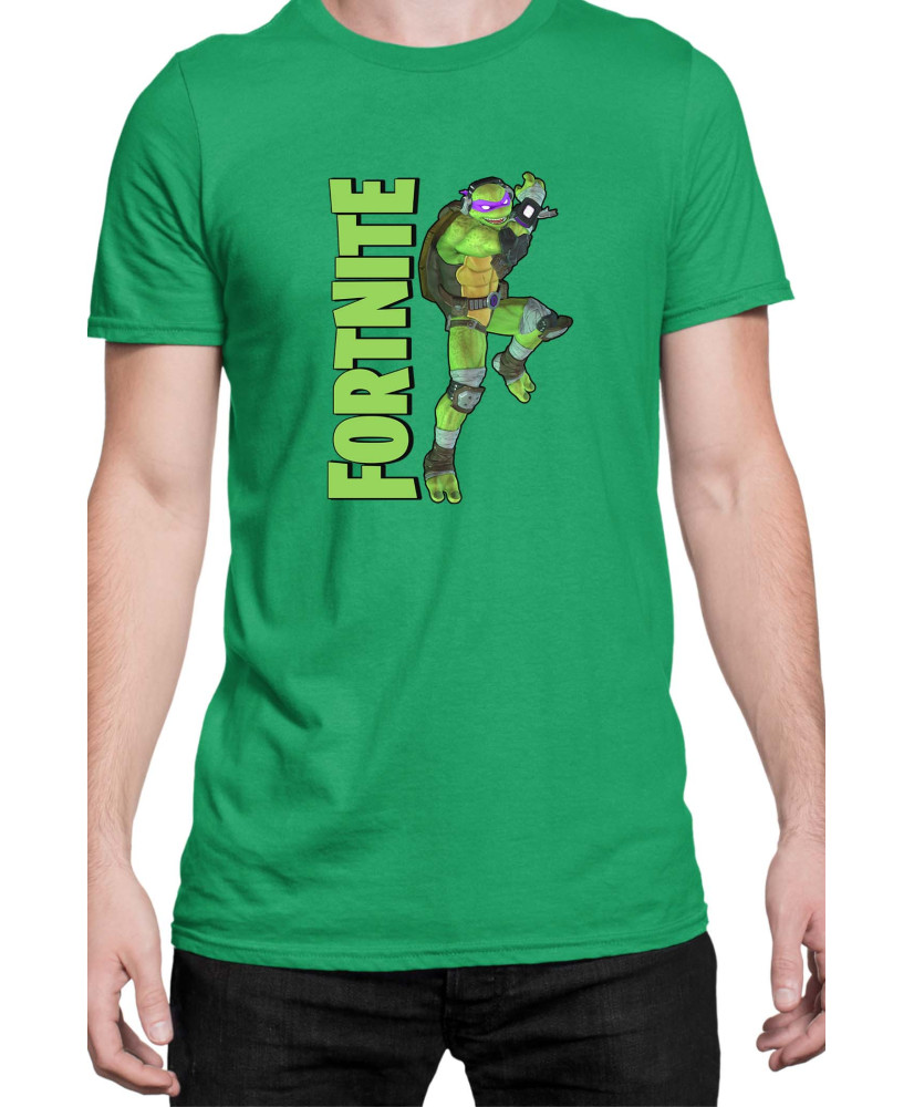 Мъжка Тениска Fortnite Battle Royal Epic Game Skin Tmnt Donatello
