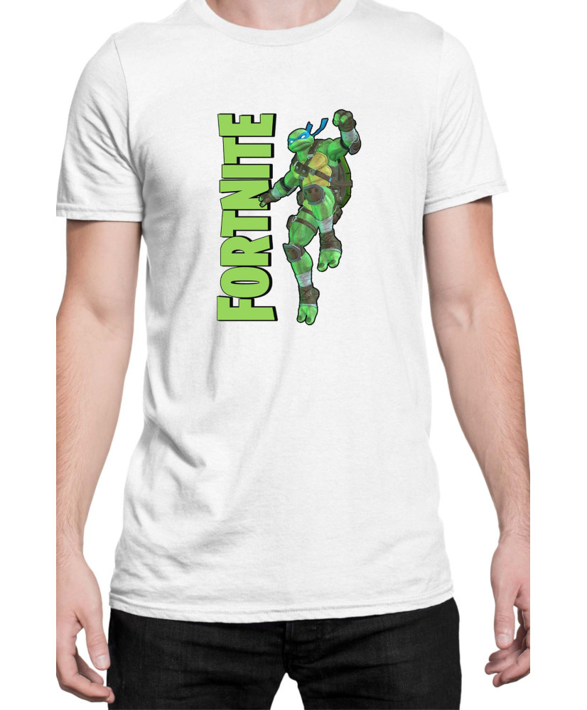 Мъжка Тениска Fortnite Battle Royal Epic Game Skin Tmnt Leonardo