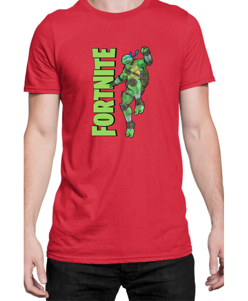 Мъжка Тениска Fortnite Battle Royal Epic Game Skin Tmnt Leonardo