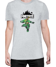 Мъжка Тениска Fortnite Battle Royal Epic Game Skin Tmnt Michelangelo
