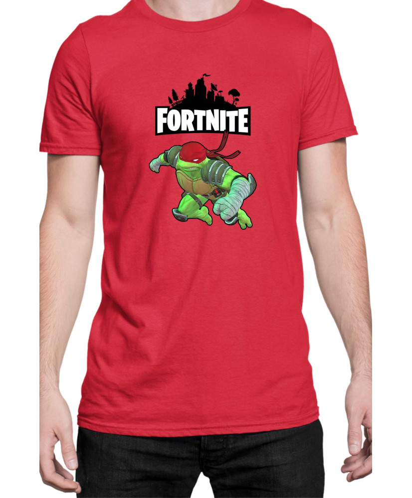 Мъжка Тениска Fortnite Battle Royal Epic Game Skin Tmnt Raphael