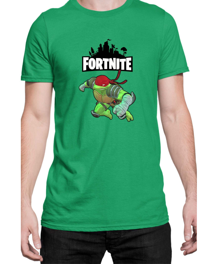 Мъжка Тениска Fortnite Battle Royal Epic Game Skin Tmnt Raphael