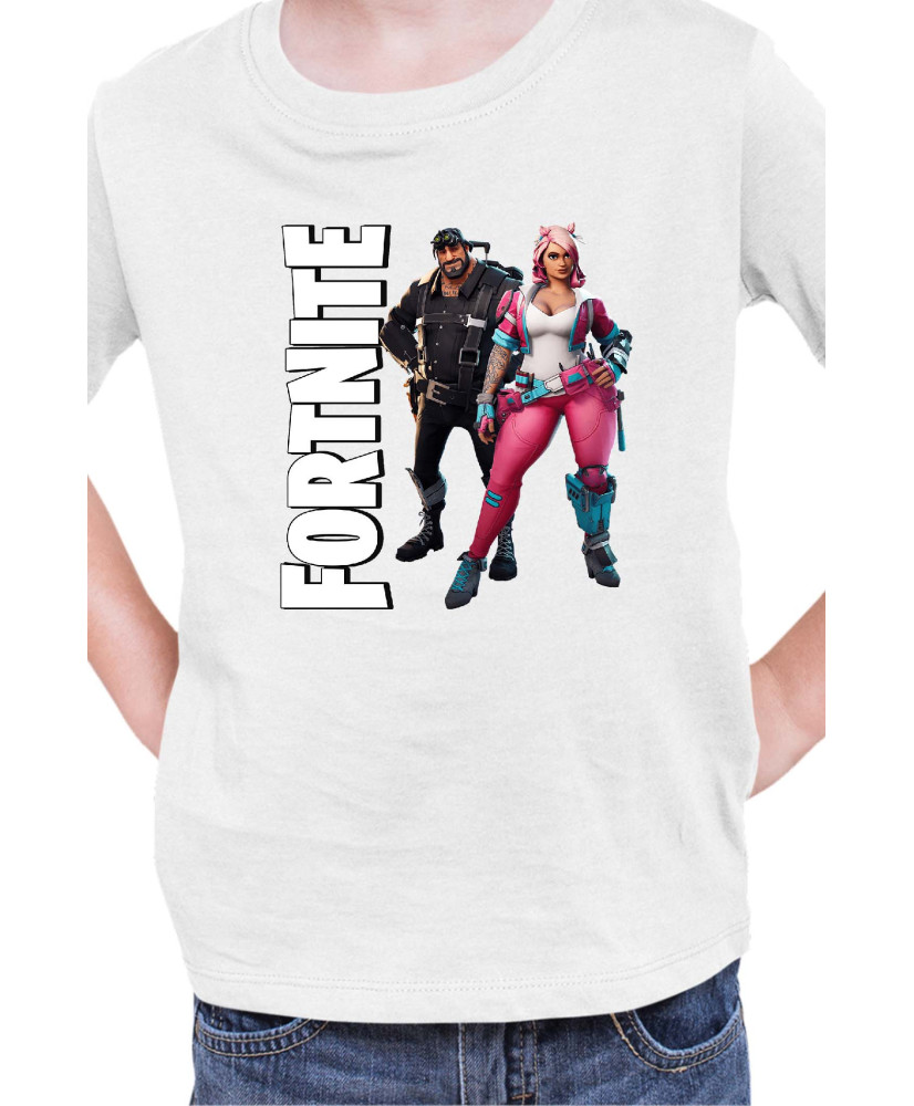 Детска Тениска Fortnite Battle Royale Game Constructors