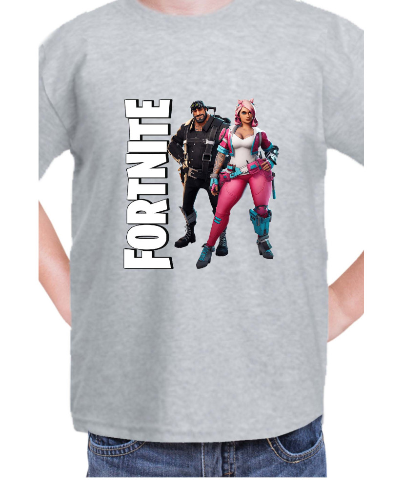 Детска Тениска Fortnite Battle Royale Game Constructors