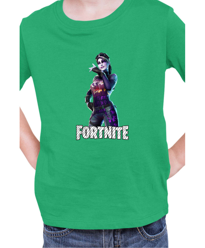 Детска Тениска Fortnite Battle Royale Game Dark Bomber 2