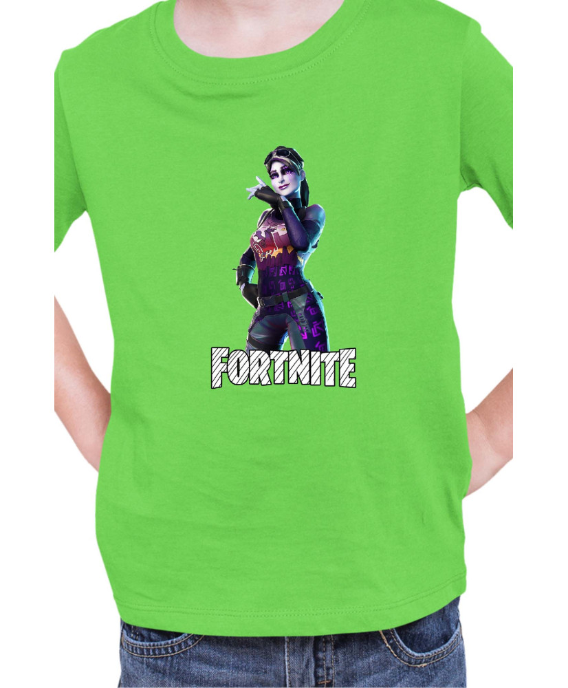 Детска Тениска Fortnite Battle Royale Game Dark Bomber 2