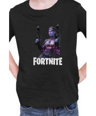 Детска Тениска Fortnite Battle Royale Game Dark Bomber