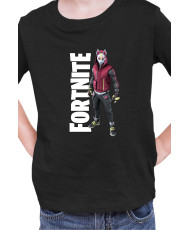 Детска Тениска Fortnite Battle Royale Game Girl Raven