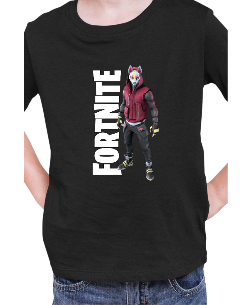 Детска Тениска Fortnite Battle Royale Game Girl Raven