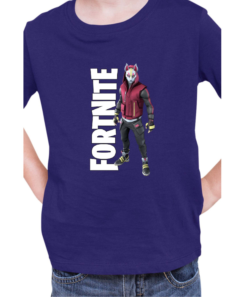 Детска Тениска Fortnite Battle Royale Game Girl Raven