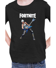 Детска Тениска Fortnite Battle Royale Game Guitar Hero