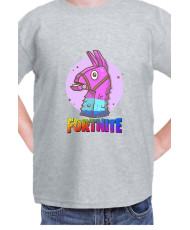 Детска Тениска Fortnite Battle Royale Game Lama Head