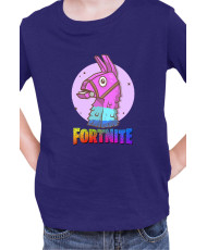 Детска Тениска Fortnite Battle Royale Game Lama Head