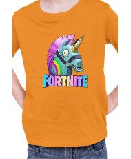 Детска Тениска Fortnite Battle Royale Game Lama Unicorn