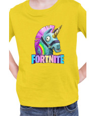 Детска Тениска Fortnite Battle Royale Game Lama Unicorn